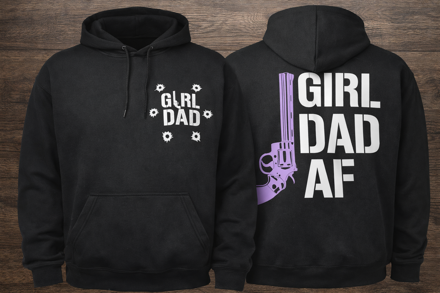"Girl Dad AF" Hoodie