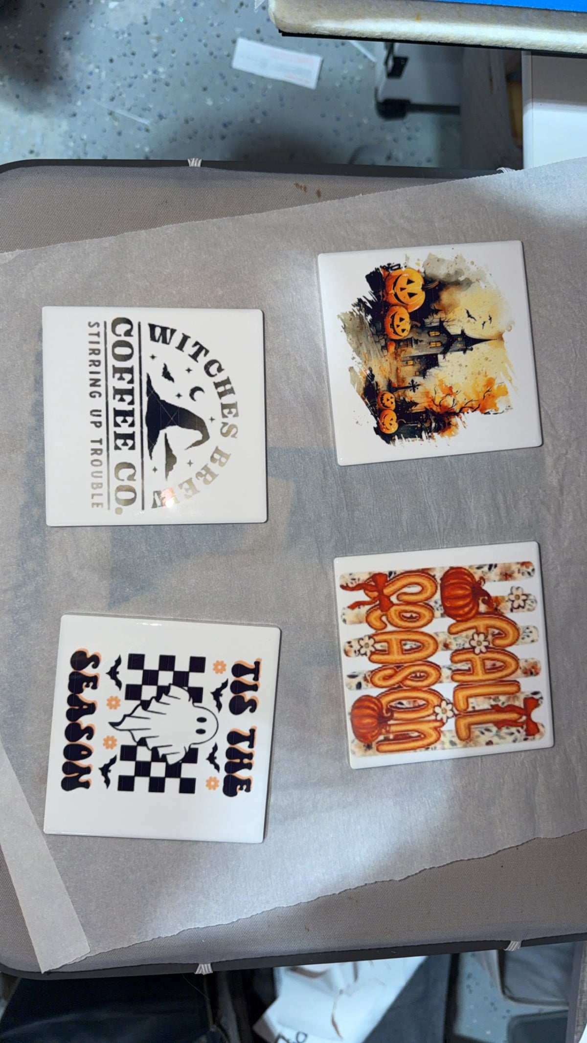 Ceramic Cup Coaster (Square)
