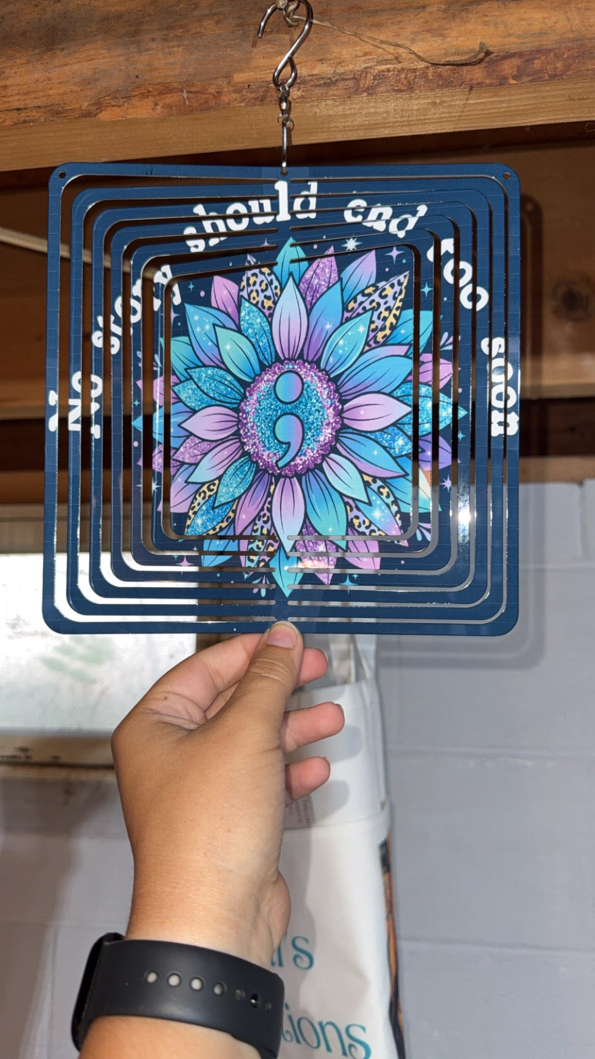 8 Inch Wind Spinner