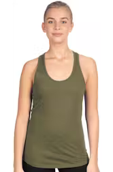 Military Green Women's Tank Top