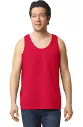 Red Mens Tank Top