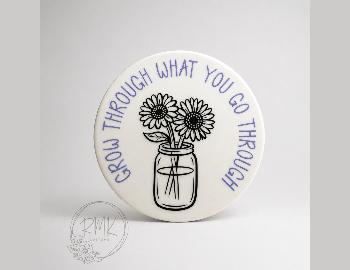 Ceramic Cup Coaster (Circle)