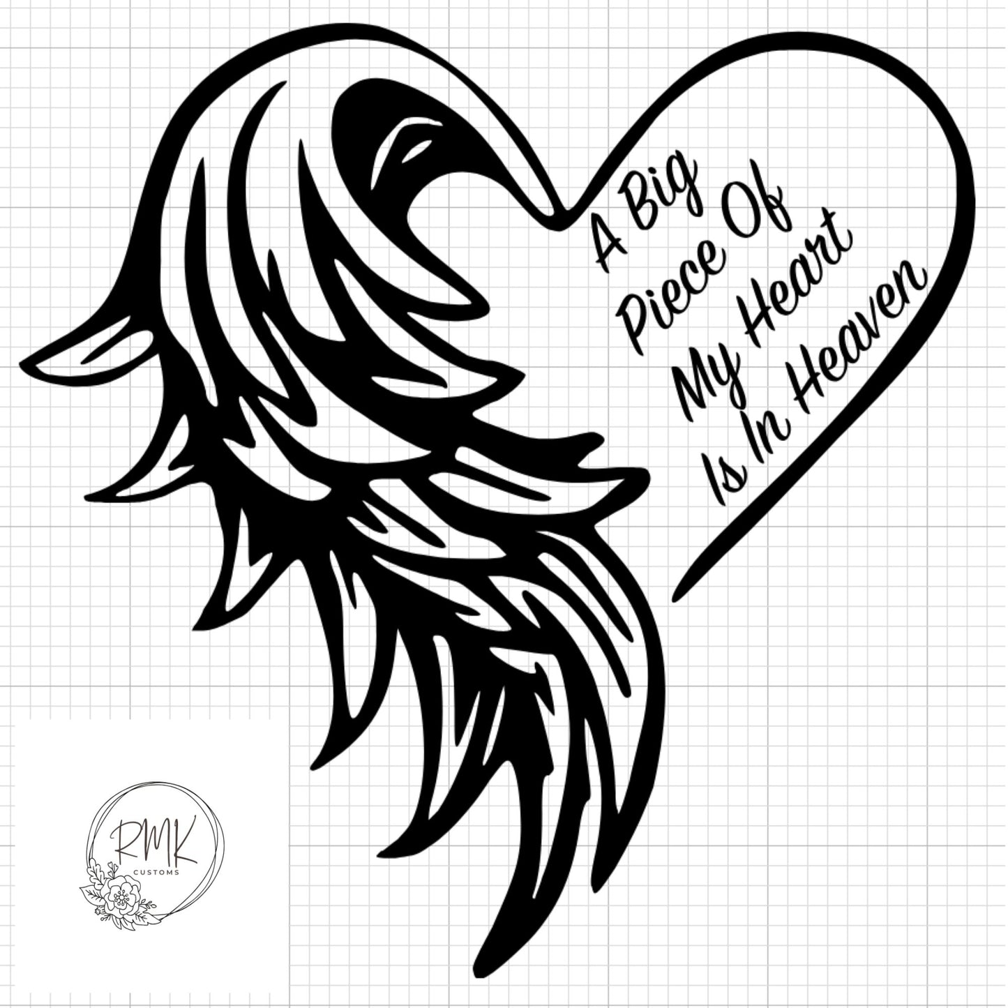 "A big piece of my heart is in heaven"