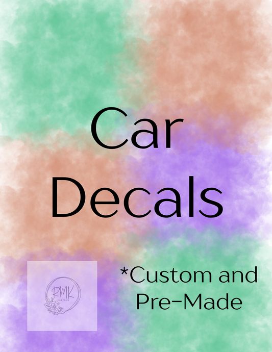 Custom Car Deccal