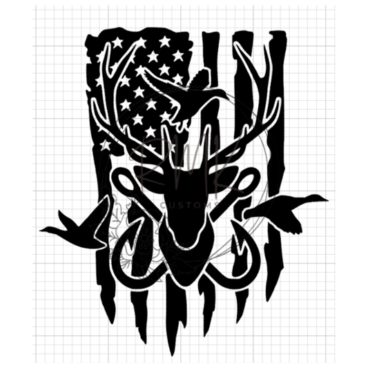 Hunting/Fishing Flag