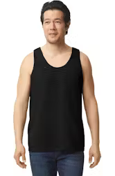 Black Mens Tank Top