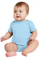 Light Blue Baby/Infant Onesie