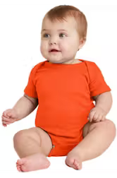 Orange Baby/Infant Onesie
